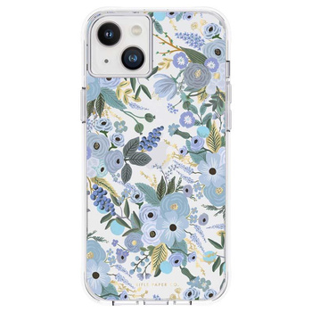 Rifle Paper Clear - Etui iPhone 14 Plus (Garden Party Blue)