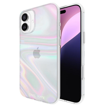 Case-Mate Soap Bubble - Coque pour iPhone 16 Plus (Iridescent)