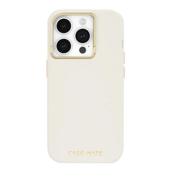 Case-Mate Silicone MagSafe - iPhone 15 Pro Case (Beige)