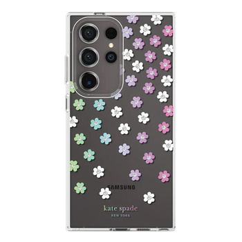 Kate Spade New York Protective Case - Samsung Galaxy S24 Ultra Case (Scattered Flowers)