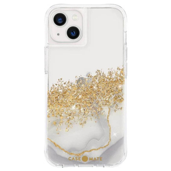 Case-Mate Karat - pouzdro na iPhone 13 zdobené zlatem (Marble)