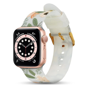 Rifle Paper Band - szíj az Apple Watch 42/44/45/49 mm-es órájához (Wild Flowers)