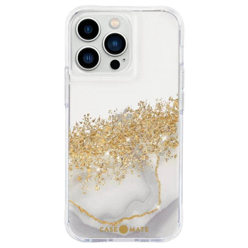 Case-Mate Karat - Coque pour iPhone 13 Pro décorée avec de l'or (Marbre)