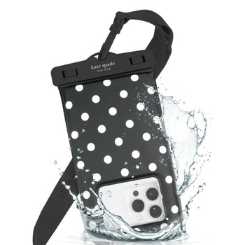 Kate Spade New York Waterproof Floating Pouch - Wasserdichte Tasche für Smartphones bis zu 6,7" (Picture Dot)