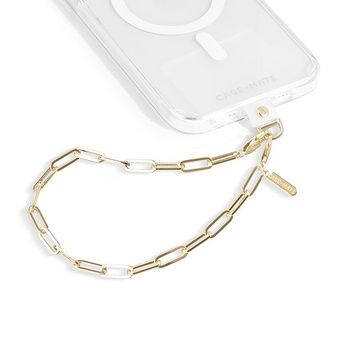 Case-Mate Link Chain Phone Wristlet - Universal Phone Lanyard (Champagne)